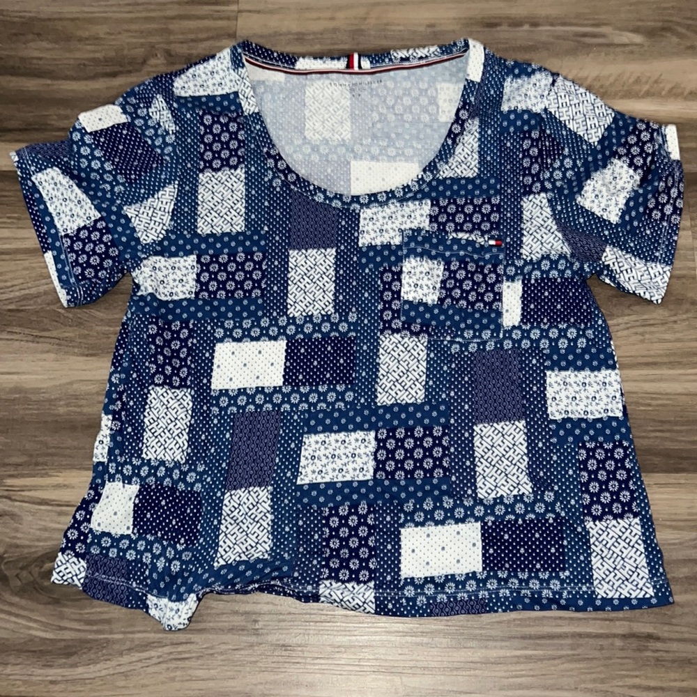 Tommy Hilfiger Short sleeved patterned t-shirt
